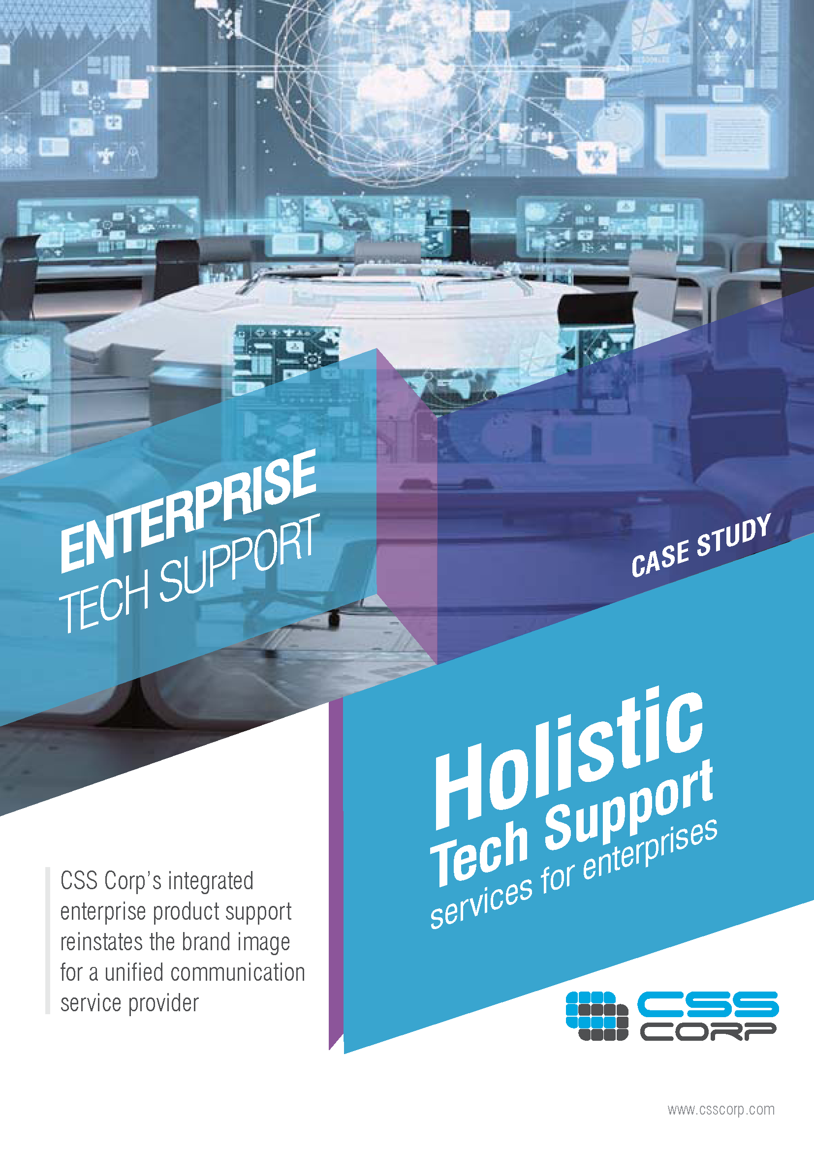 Holistic tech support services for enterprise