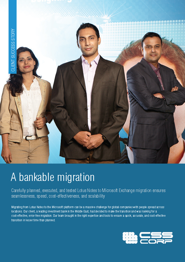 A Bankable Migration
