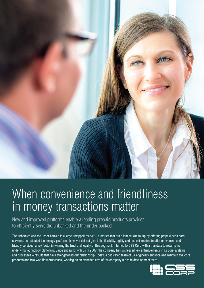 When convenience and friendliness in money transactions matters